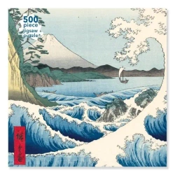 Puzzle 500 Morze w Satta Utagawa Hiroshige - Flame Tree Studio