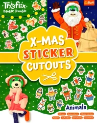 Treflix. X-mas Sticker Cutouts. Animals - praca zbiorowa