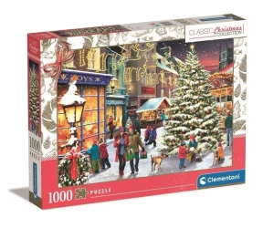 Puzzle 1000 Classic Christmas Collection - Clementoni