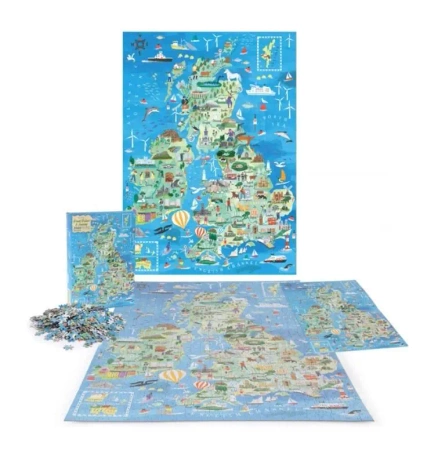 Puzzle 1000 Wielka Brytania i Irlandia - Bopster