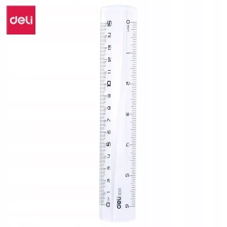 LINIJKA 15CM DELI G00112 PRZEŹROCZYSTA
