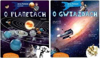 Pakiet Jerzy Rafalski opowiada o planetach + gwiazdach - Jerzy Rafalski