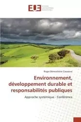 Environnement, développement durable et responsabilités publiques - CASANOVA-R
