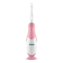 Elektroniczna szczoteczka dziecięca 0+ Denti Pink - Neno