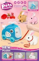 Królik interaktywny Cute Pets Family - Merkpol