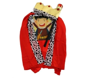 Strój dla dzieci król rozm. 90/120cm - Godan