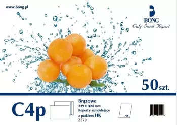 Koperty brązowe C4 HK B/O BM (50szt) - Bong