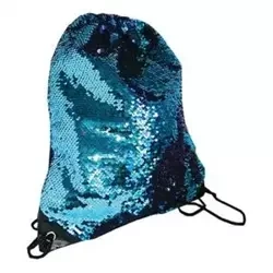 Worek cekinowy fioletowo - niebieski - STNUX