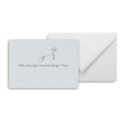 Mini kartka Dla mojego wspaniałego Taty - Grupa Kreatywna