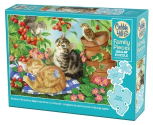 Puzzle 350 Pod wiśniowym drzewem 113632 - Cobble Hill