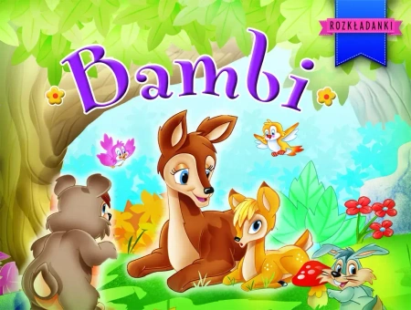 Bambi. Rozkładanki - praca zbiorowa