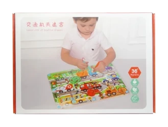 Zabawka drewniana labirynt - SWEDE