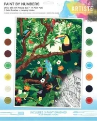 Malowanie po numerach - Endangered Rainforest - Dalprint dpCraft
