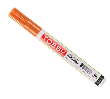Marker olejowy brązowy - Tobby
