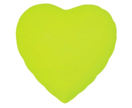 Balon foliowy Serce fluor żółty 46cm - Godan