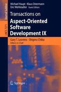 Transactions on Aspect-Oriented Software Development IX - Leavens Gary T.