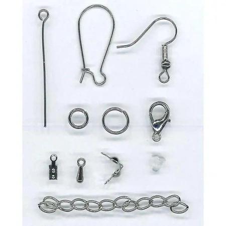 Akcesoria do biżuterii srebrne 191el - Titanum