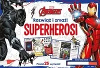 Rozwiąż i zmaż! Superherosi. Marvel Avengers - opracowanie zbiorowe