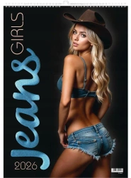Kalendarz 2026 wieloplanszowy jeans girls - Evena