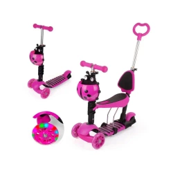 Hulajnoga dla dziecka z siodełkiem balansowa led - Lena