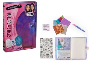 Notatnik szkicownik do projektów modowy influencer - Pro Kids