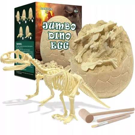 SKAMIELINA DINOZAUR W JAJKU MAŁY ARCHELOG CENA ZA 1 SZT