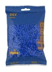 Hama Midi Koraliki w woreczku 3000 granatowe