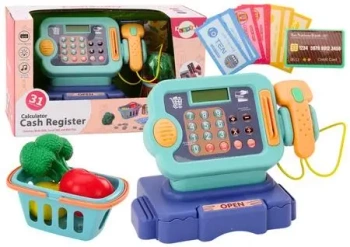 Kasa fiskalna nauka liczenia światła dźwięk nieb - Leantoys
