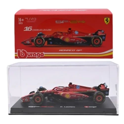 Bburago Model 1:43 BOLID F1 Ferrari SF-24 GP Monaco 2024 Charles Leclerc 18-36843
