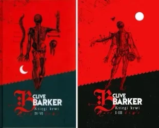 Księgi krwi 1-3 + 4-6 Clive Barker PAKIET - Barker Clive