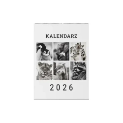 Kalendarz zwierzęta 2026 - Szymon Kołosowski