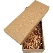 Pudełko prezentowe kraft beżowe 20x8x5,5cm - Ziemia Obiecana