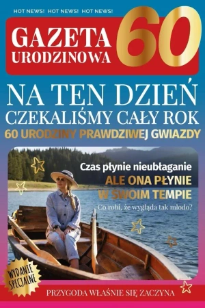 Karnet Urodziny gazeta 60 - Armin Style