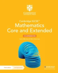 Cambridge IGCSE Mathematics Core and Extended Coursebook with Digital Version (2 Years' Access) - Karen Morrison, Nick Hamshaw