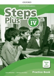 Steps Plus 4 materiał ćwiczeniowe z kodem OXFORD - praca zbiorowa