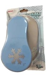 Dziurkacz ozdobny - Płatek śniegu 7,6cm MIX - Brewis