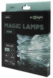 Magiczne lampki 300 led 6500K 30m DC5V - Eco Light