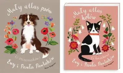 Pakiet: Mały atlas kotów (i kociaków) / Mały atlas psów (i szczeniaków) / - Ewa Kozyra-Pawlak