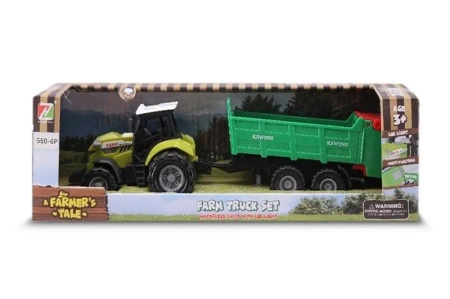 Mini farma Traktor z przyczepą - Artyk