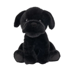 Pies Buldog czarny 25cm - Beppe