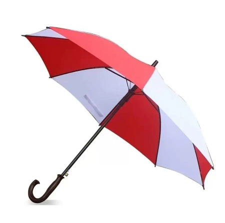 Parasol automatycznie rozkładany biało-czerwony - ADAR