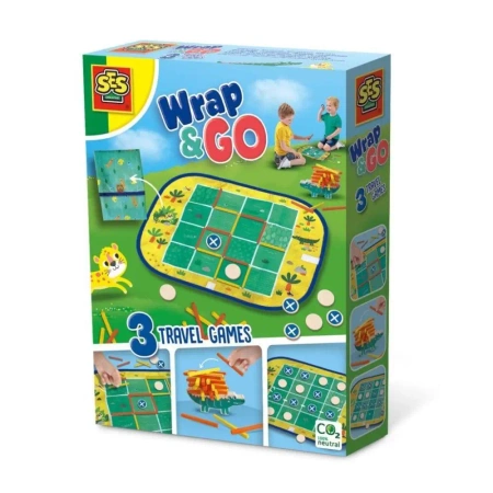 Gry podróżne Wrap&Go 3w1 - SES
