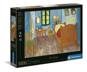Puzzle 1000 Pokój Van Gogha w Arles sypialnia 39616 - Clementoni