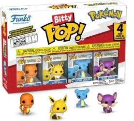 Figurka Funko POP Pokemon: Charmander 4-pak mix