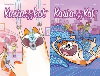 Kasia i jej kot T.1+2 2023 Herv Richez - Herv Richez, Christophe Cazenove, Ramon Yrgane, M