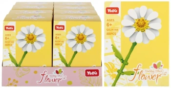 Klocki Konstrukcyjne Kwiat 88 ElementÓw Mega Creative 570817