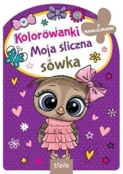 Moja śliczna sówka. Kolorowanka z wykrojnikiem - praca zbiorowa