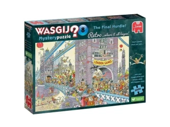 Puzzle 1000 Wasgij Mystery Ostatni bieg - TM Toys