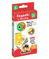 Zagadki CzuCzu z dziurką 3+ - Opracowanie zbiorowe