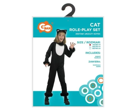 Strój dla dzieci Uroczy Kotek rozm. 110/120cm - Godan